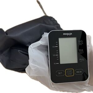 Arm Blood Pressure Monitor - White and Black
